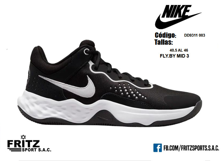 Zapatilla Nike - FLY BY MID3